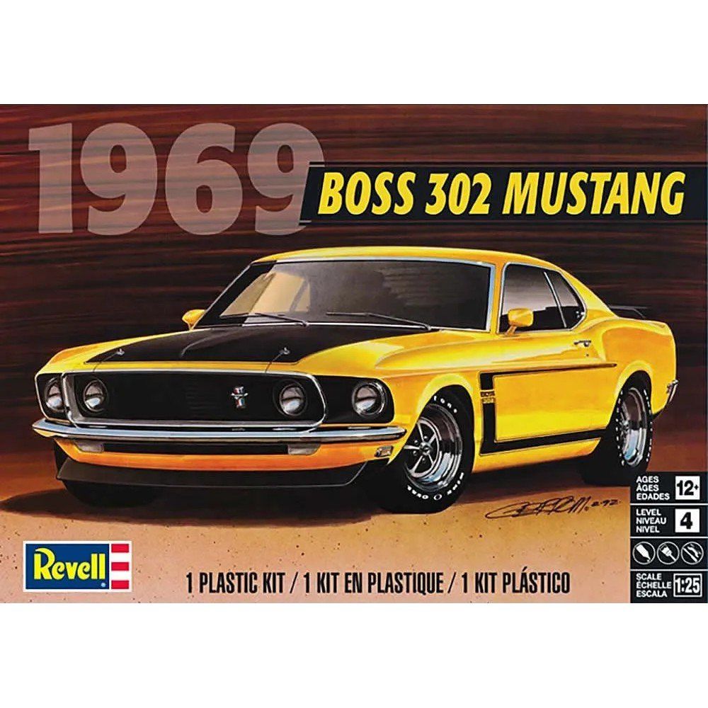 Double Jeu De Cartes à Jouer Ford Mustang Boss 302 1969 - Édition Limitée