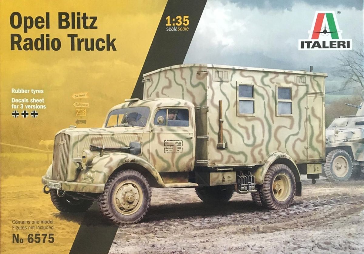 Maquette ITALERI Vintage 1/35 No 216 ~ Opel Blitz ~ German Truck 3 Type